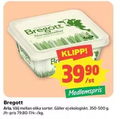 Arla - Bregott Normaltsaltat