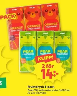 Coop - FruktDryck