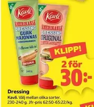kavli - Amerikansk Dressing Gurk Majonnäs Original