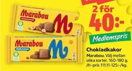 marabou - Chokladkakor