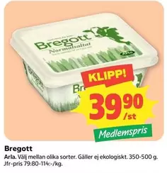 Bregott - Normal saltat
