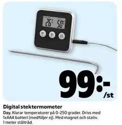 Digital stektermometer
