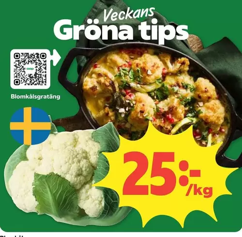 Coop - Blomkålsgratäng