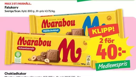 marabou - Mjölkchoklad / Schweizernöt