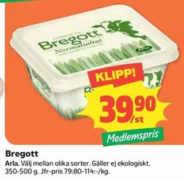 Arla - Bregott Normalsaltat