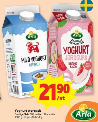 Arla - Yoghurt storpack