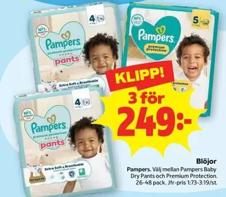 Pampers -  Baby Dry Pants and Premium Protection Pants