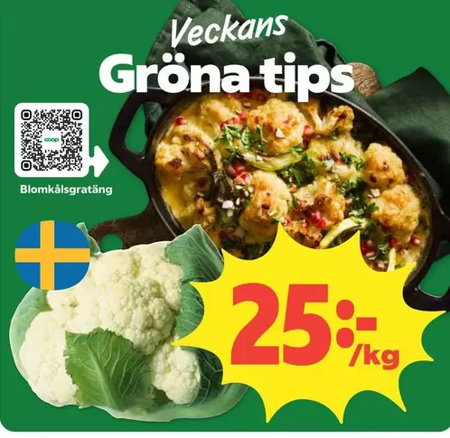 Coop - Blomkålsgratäng