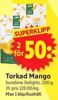 Torkad Mango