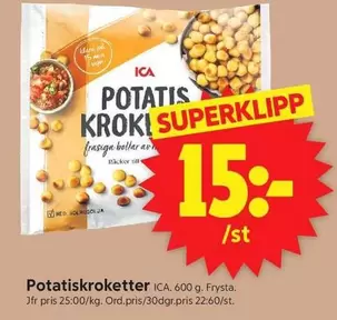 Potatis Krokketter