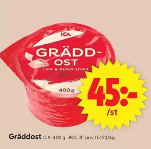 Gräddost