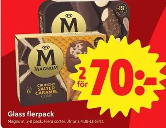 magnum - Magnum Crunchy Salted Caramel Cone