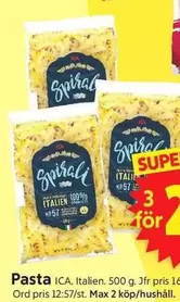 Pasta Spirali Italien