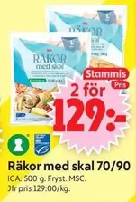 Räkor med skal