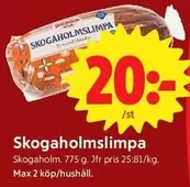 Skogaholm - slimpa