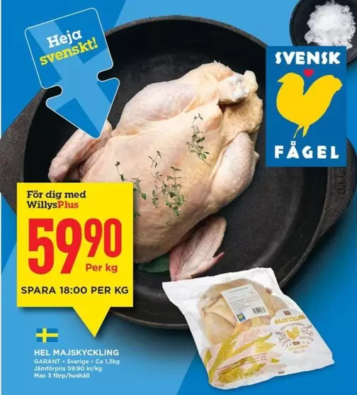 Garant - Hel majskyckling