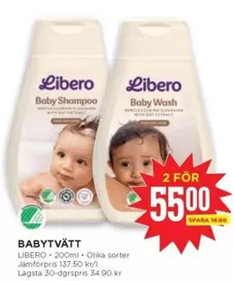 Libero - Baby Shampoo & Baby Wash