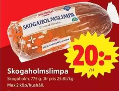 Skogaholm - slimpa