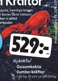Jumbo-kräftor