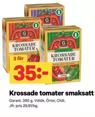 Garant - Krossade tomater