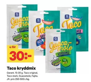 Garant - Taco kryddmix
