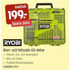 Borr- och bitssats 60 delar