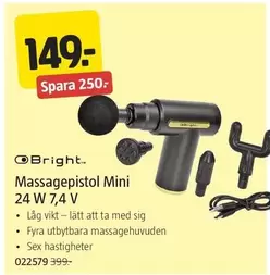 Massagepistol Mini 24 W 7,4 V