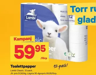Lambi - Toalettpapper