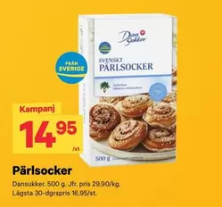 Dansukker - Pärlsocker