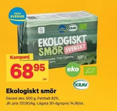 EKO - Ekologiskt smör