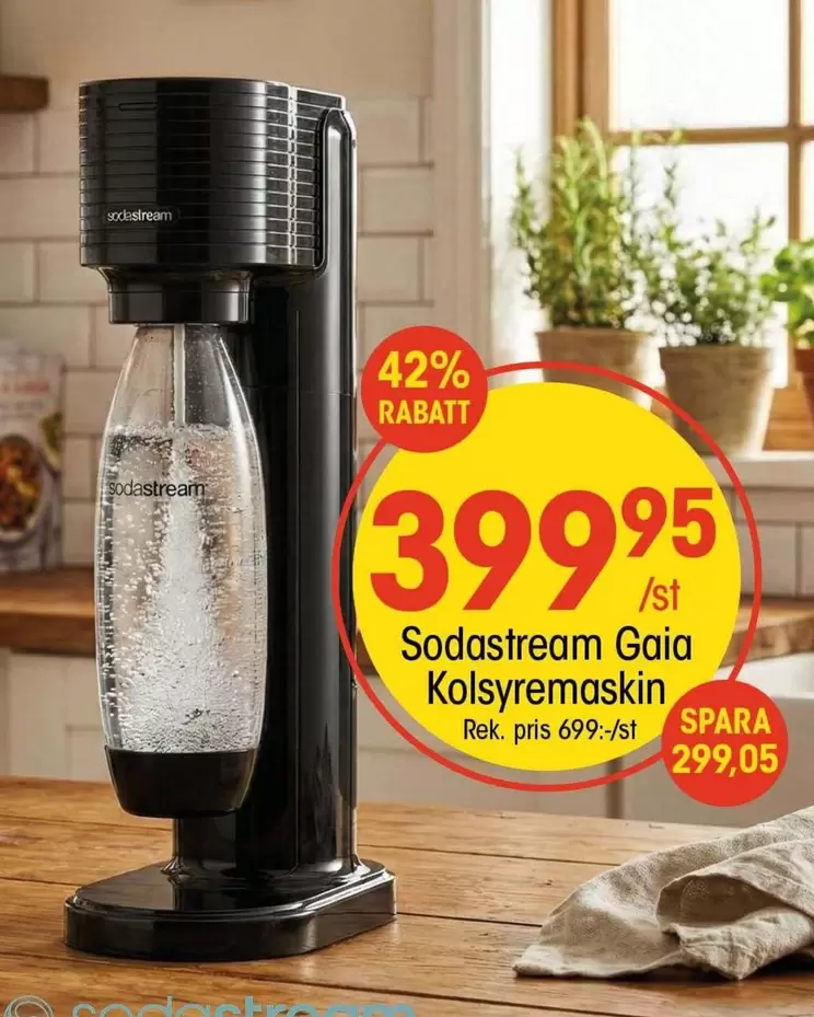 sodastream - Sodastream Gaia Kolsyremaskin