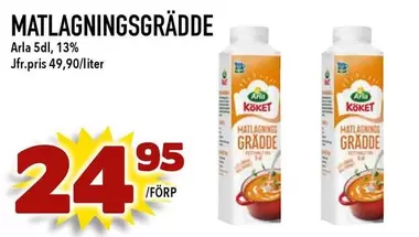 Arla - MATLAGNINGSGRÄDDE