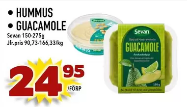 HUMMUS GUACAMOLE