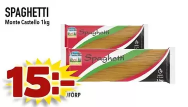 Monte Castello - SPAGHETTI