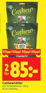 Cashewnötter