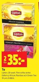 Lipton - Te
