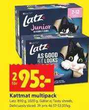 Latz - Kattmat multipack