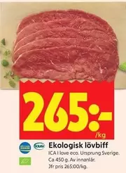 Ekologisk lövbiff