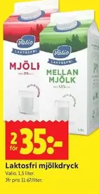valio - Laktosfri mjölkdryck
