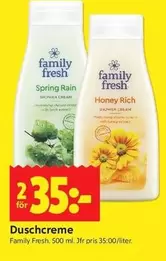 Family Fresh - Duschcreme