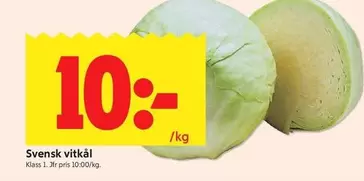 Svensk vitkål