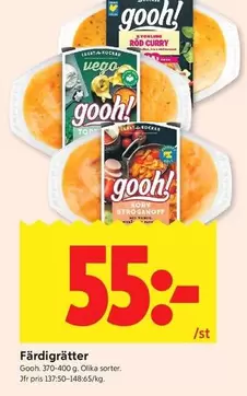 Gooh - Färdigrätter