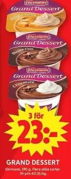 Ehrmann - Grand Dessert