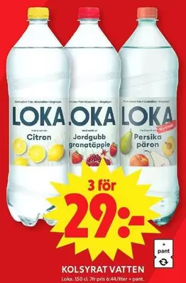 Loka - Kolsyrat vatten