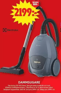 Electrolux - EB 700 Silent Dammsugare