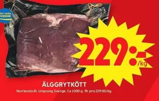 Älgrytkött