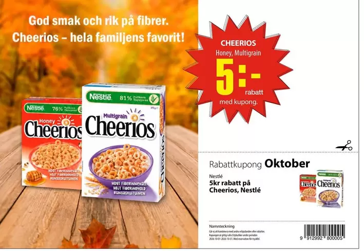Favorit - Cheerios