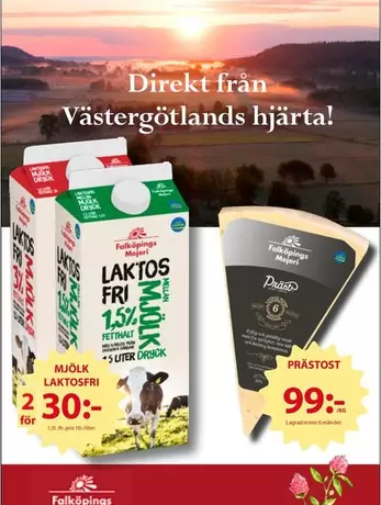 Falköpings Mejeri - Laktosfri Mjölk