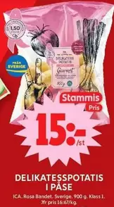 Gourmet - DELIKATESSPOTATIS I PÅSE