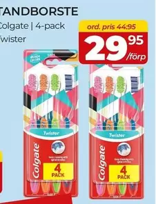 Colgate - TANDBORSTE Twister